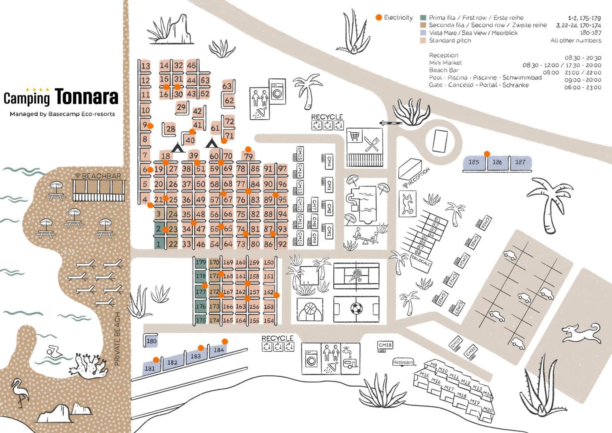 Camping Tonnara Cala Sapone Exterior photo